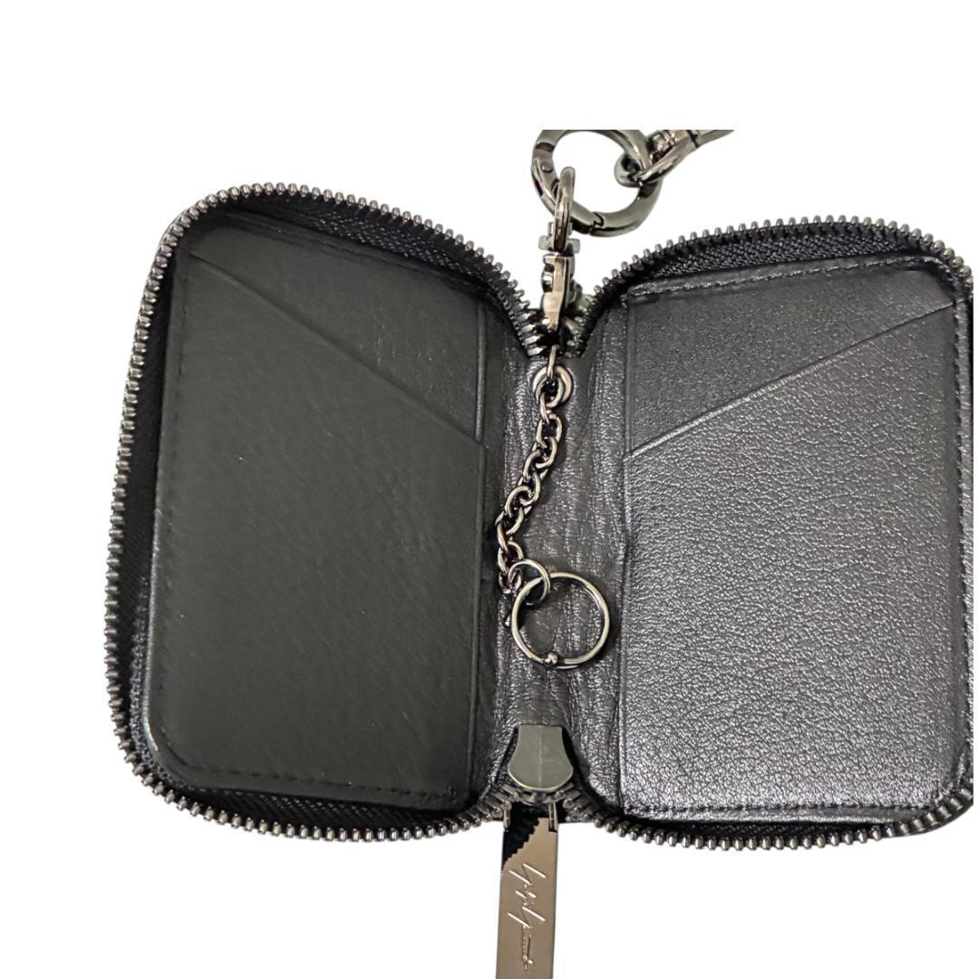 極美品 ディスコードヨウジヤマモト 25SS レザー スマートキーケース 黒