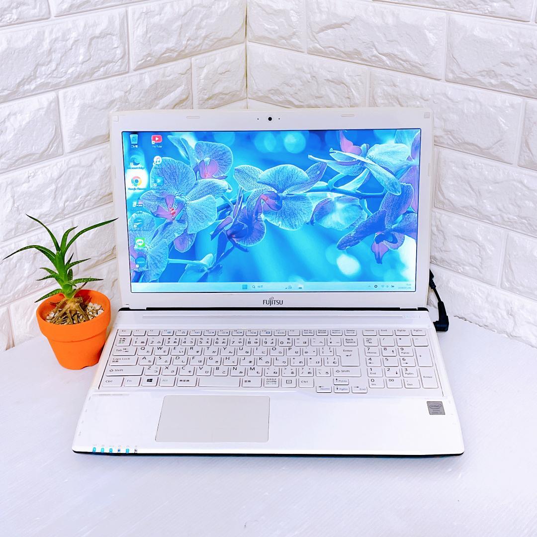 Windows11 富士通 ノートパソコン i7 本体 SSD ノートPC