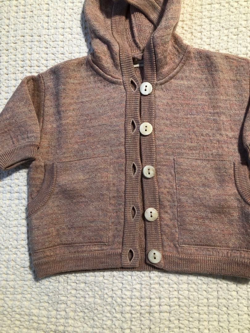 アウター SOOR PLOOM Elfen coat posy 1yr/80cm