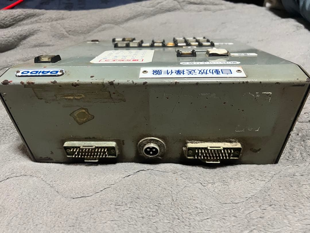 高松琴平電気鉄道 片原町駅 自動放送操作盤廃品