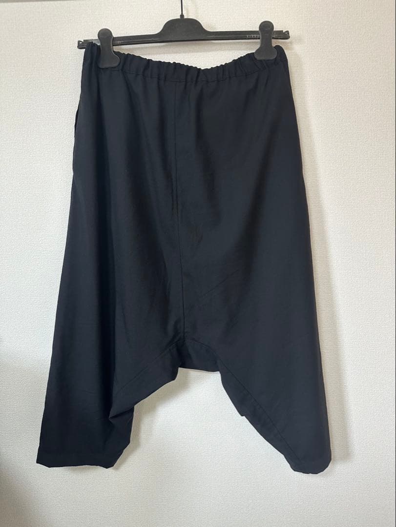 COMME des GARÇONS ブラック サルエルパンツ M