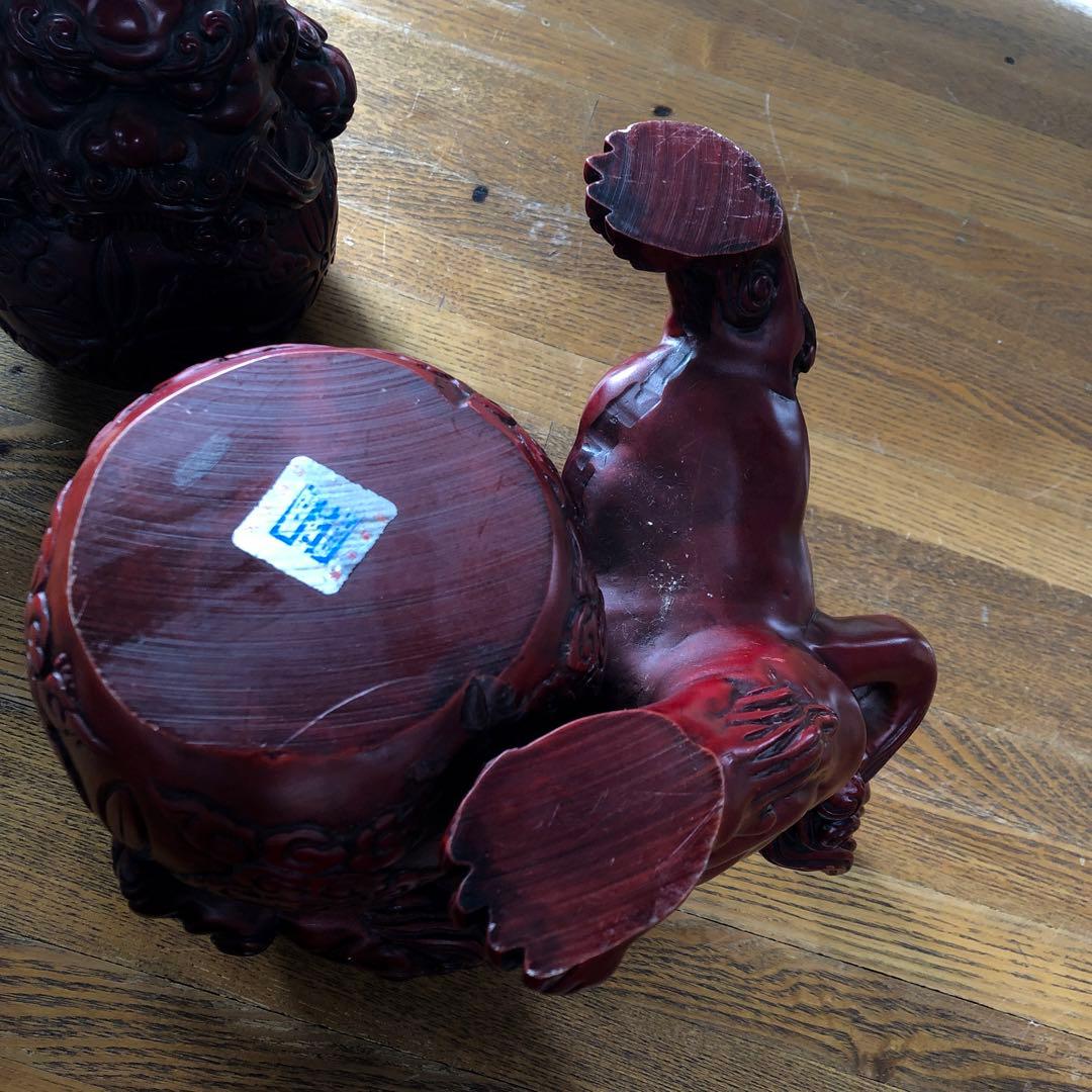 重量級　シーサー置物 沖縄 縁起物　獅子