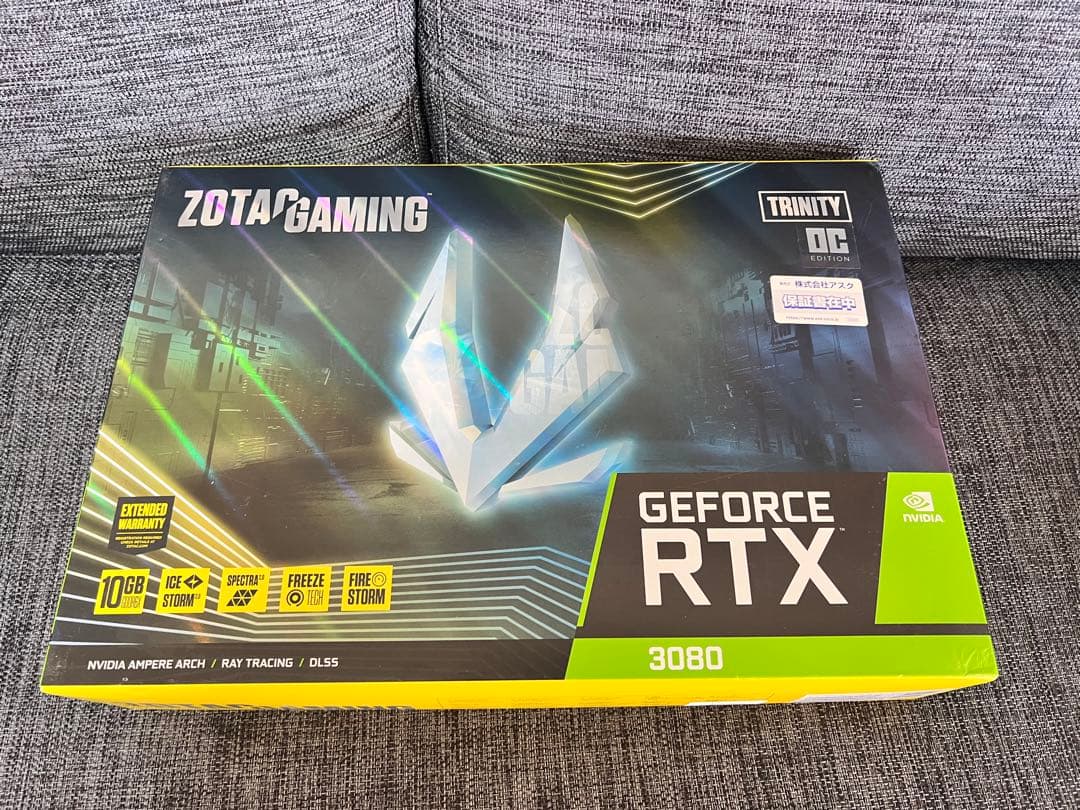 グラフィックボード・グラボ・ビデオカード ZOTAC GeForce RTX 3080 TRINITY OC LHR