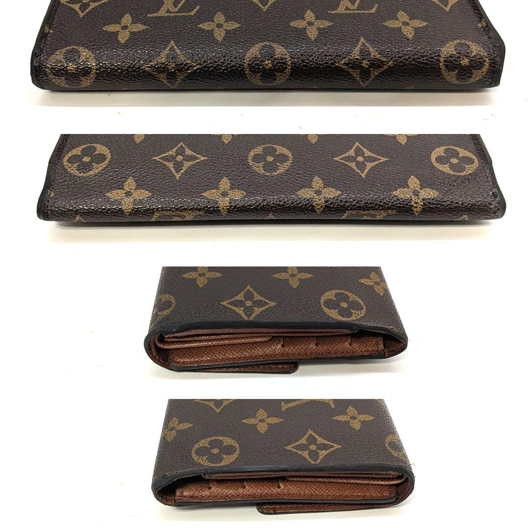 ルイヴィトン モノグラム インターナショナル 三つ折り 長財布 B39