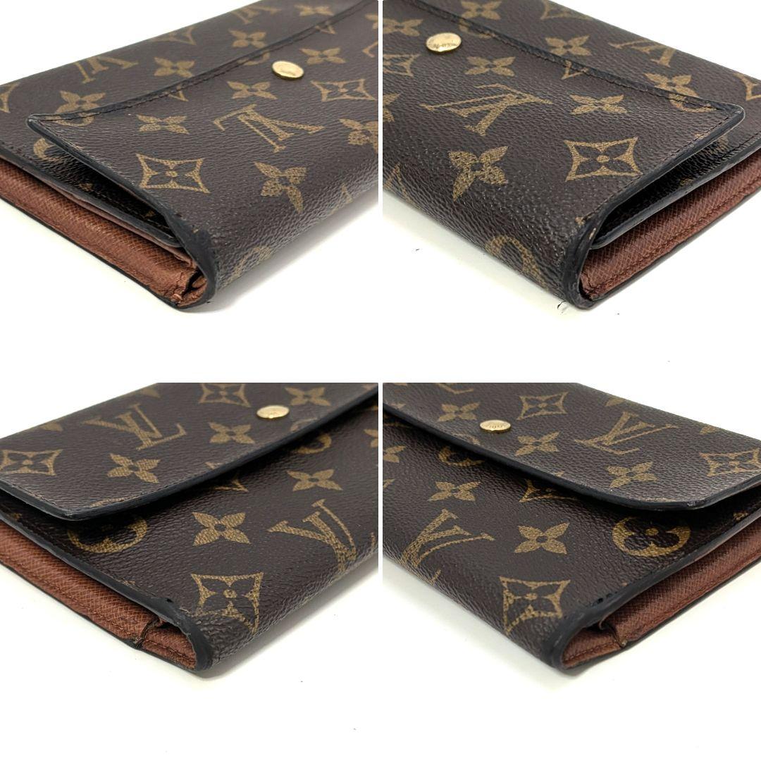 ルイヴィトン モノグラム インターナショナル 三つ折り 長財布 B39