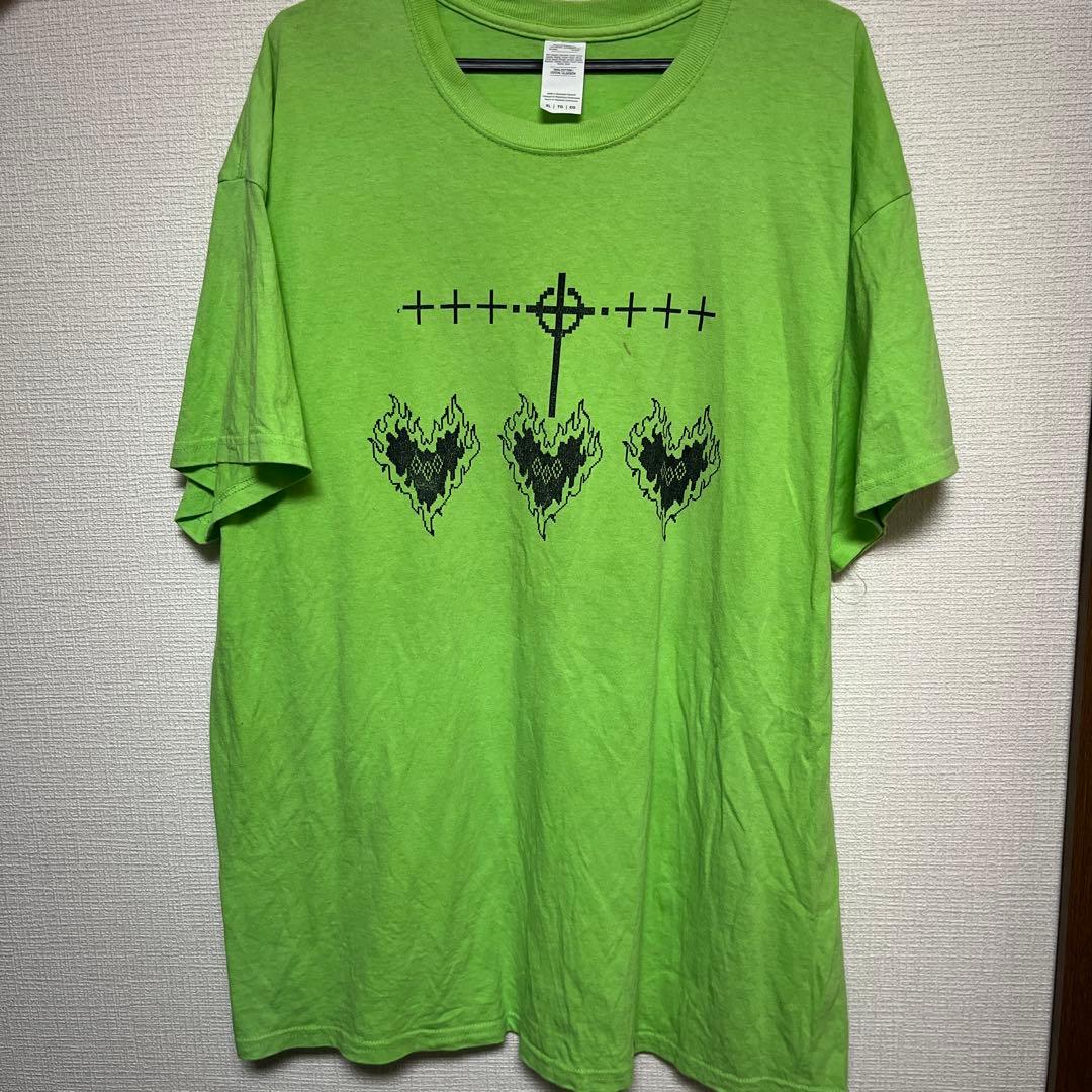 4s4ki Tシャツ ライトグリーン XL