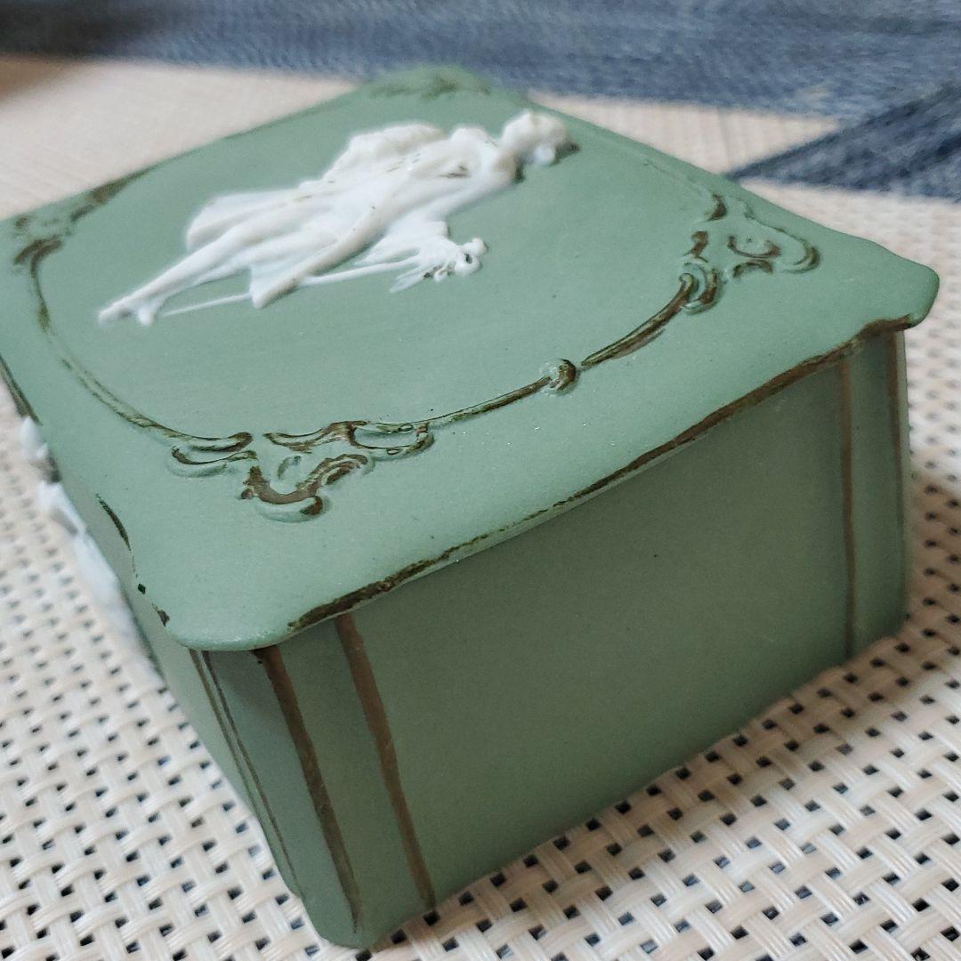 パリ骨董市　アンティーク小物入れ