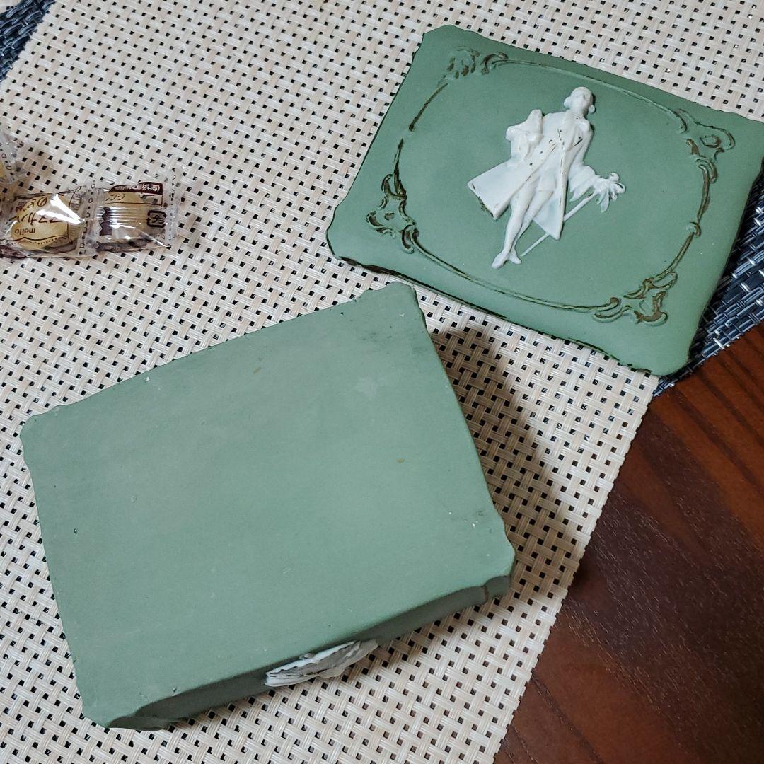 パリ骨董市　アンティーク小物入れ