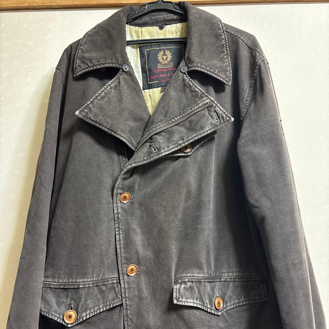 ベルスタッフ　belstff ジャケット　ライダース　コットン　イタリア製