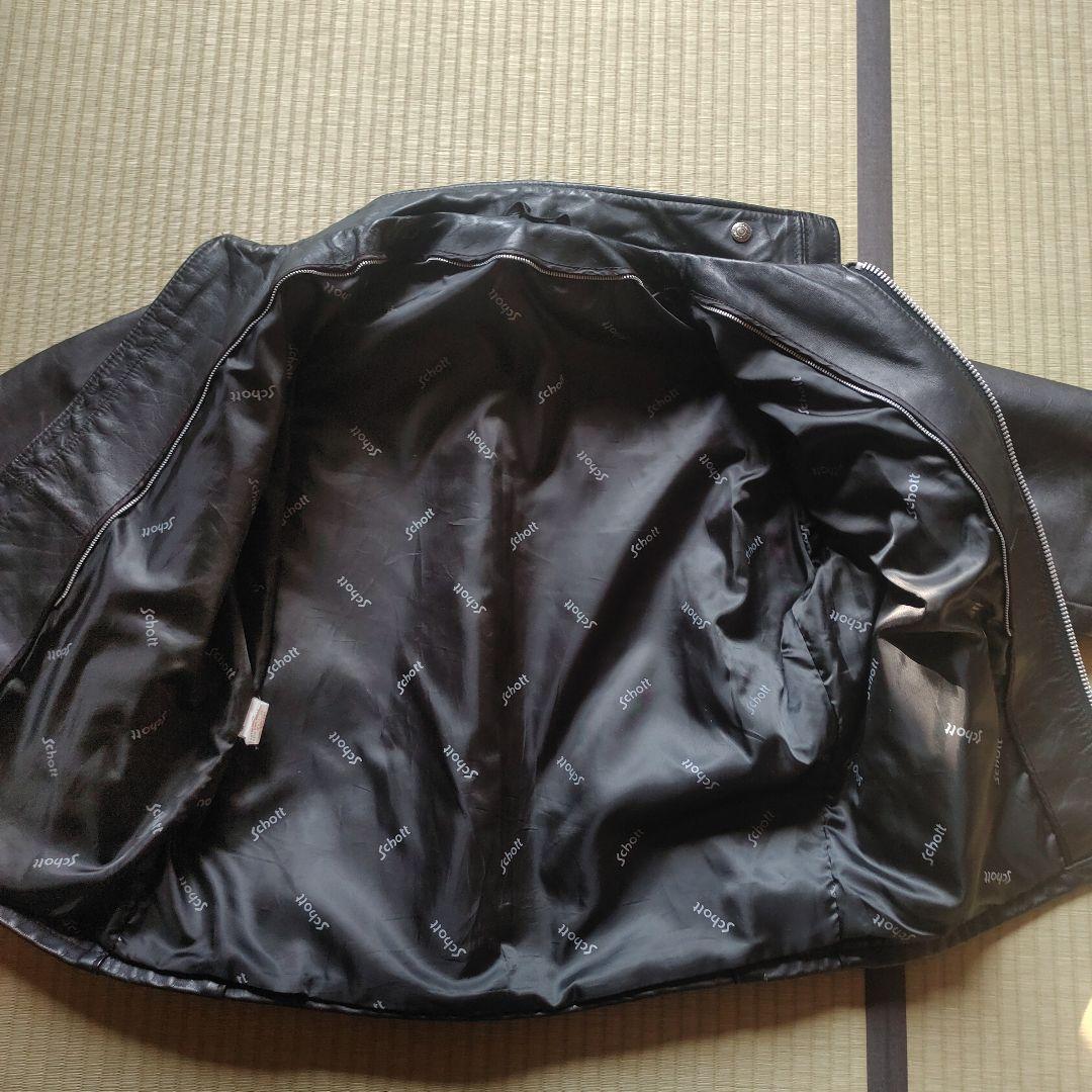 希少 〘極美品〙【44】 3XL Schott 641 シングルライダース
