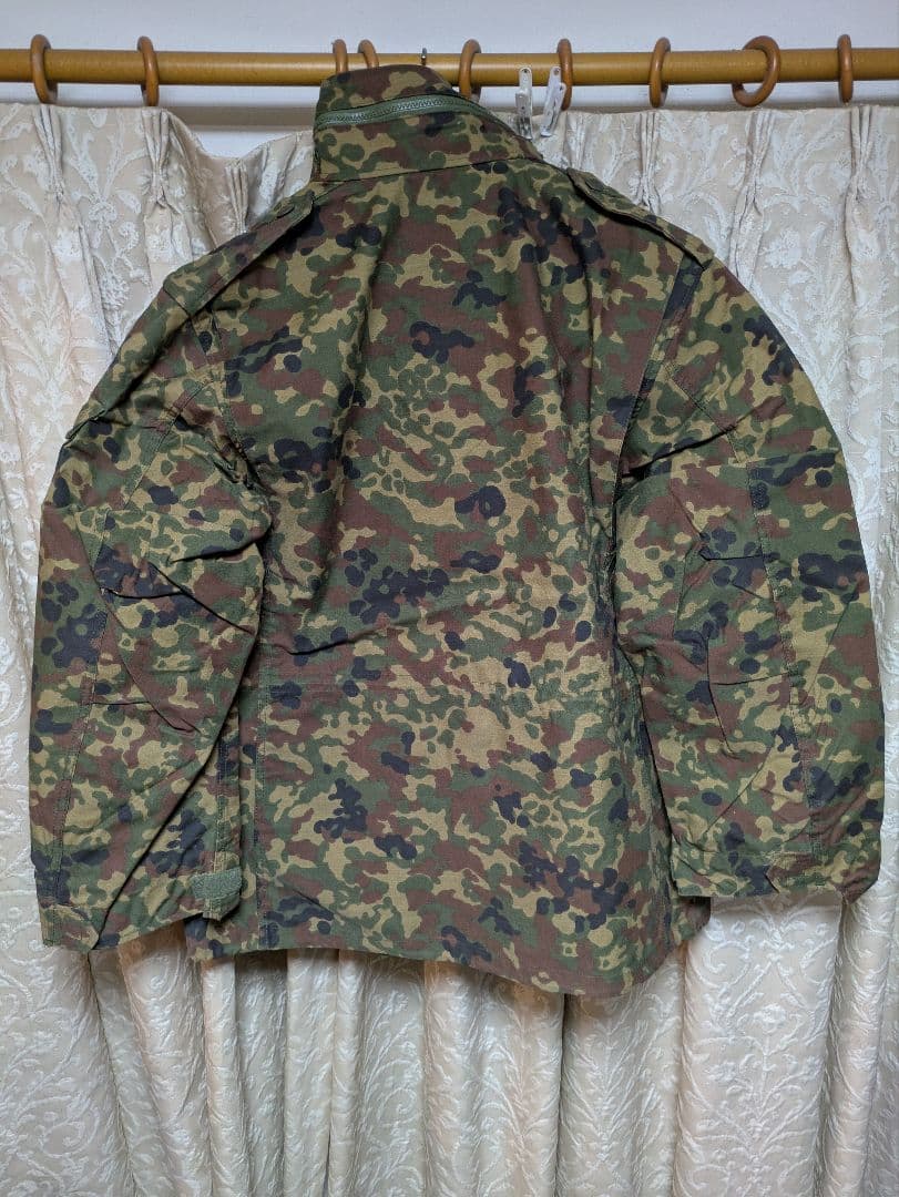 陸上自衛隊　M65フィールドジャケット　2型迷彩秋冬茶系　戦闘外被　防寒　L