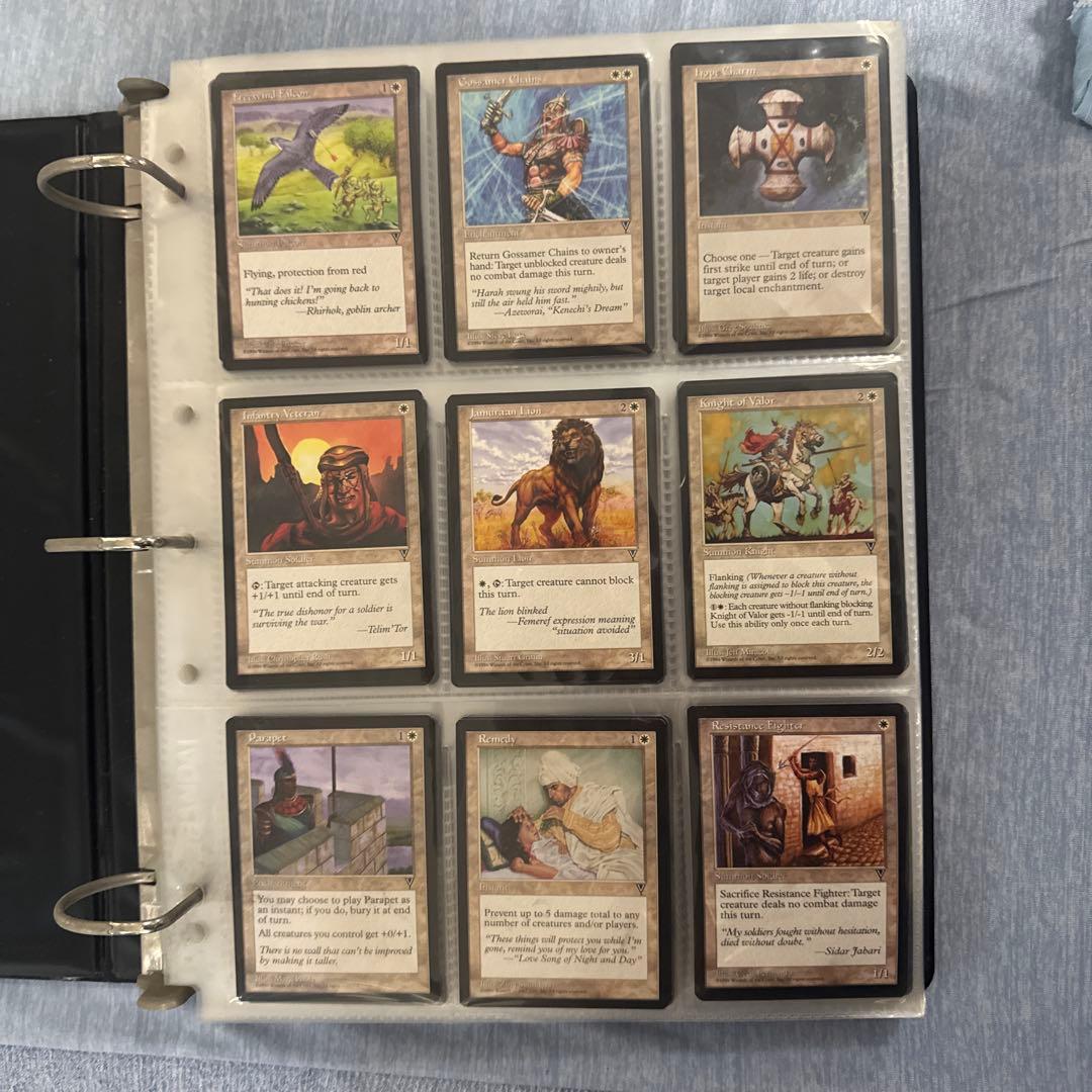 MagicThe Gathering Visions カード全集バインダーセット