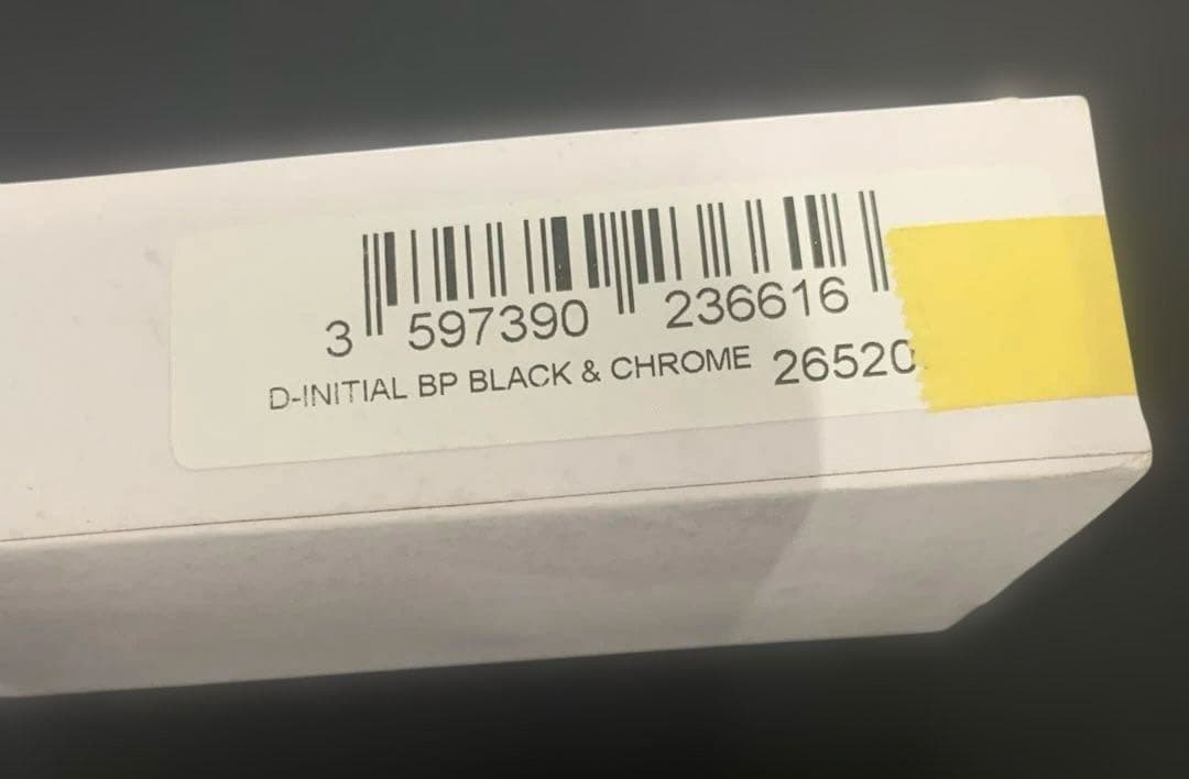 【S.T.Dupont】 D・イニシャル ボールペン ブラック・クロム