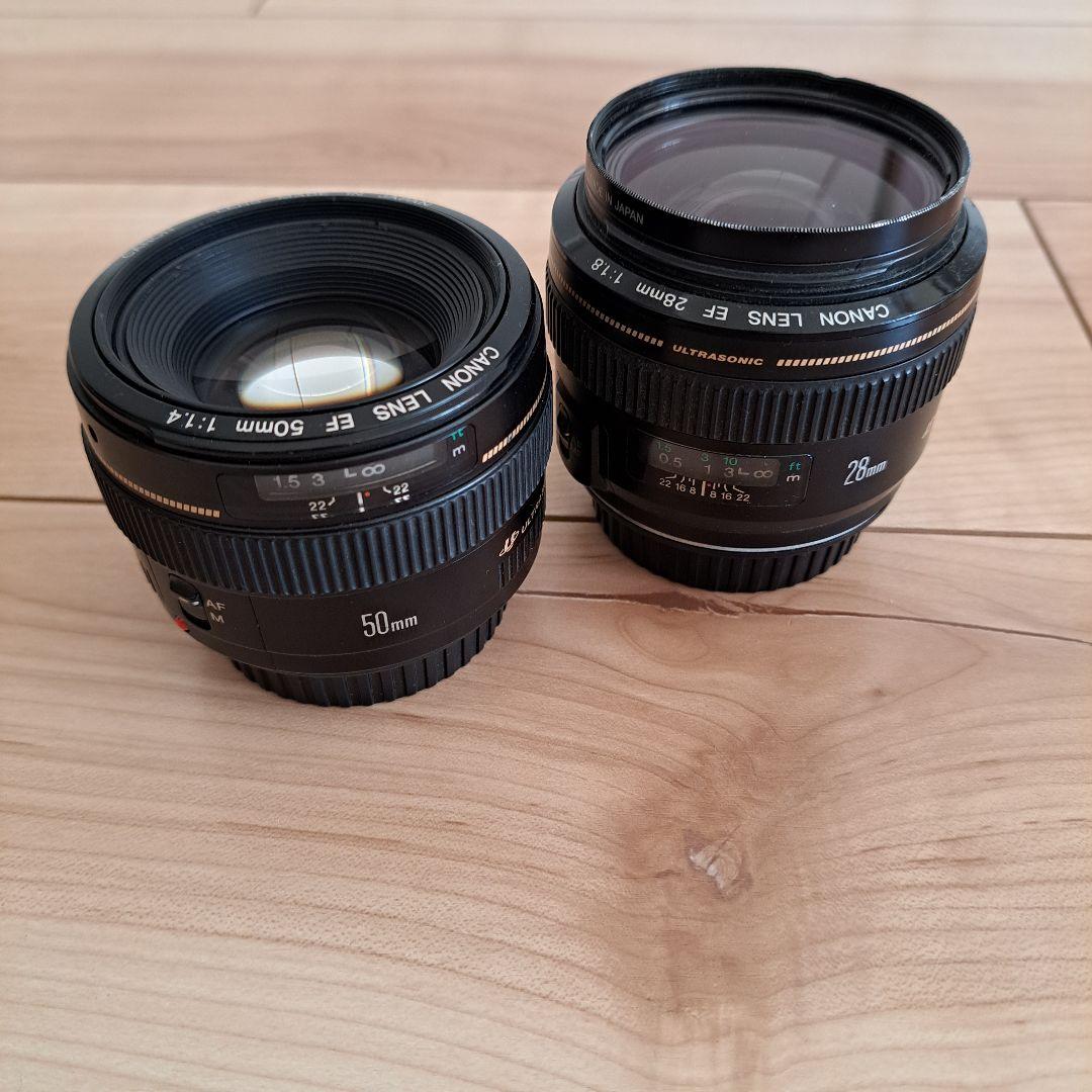 Canon EOS 5 フィルム　2本EFレンズセット　動作未確認