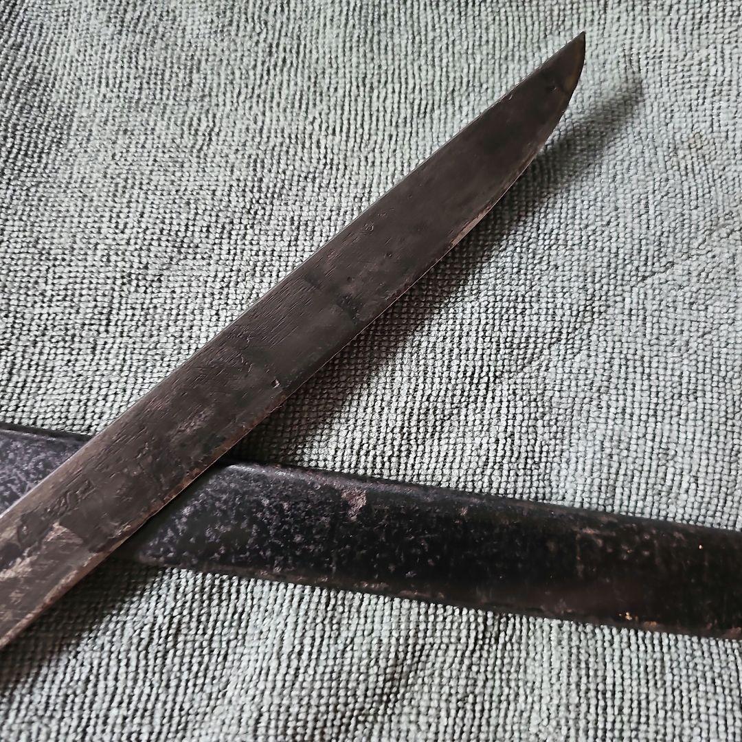 旧日本軍　三十年式銃剣　末期型　模造品