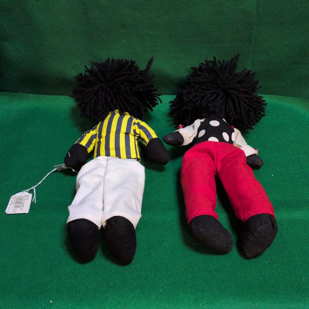 珍しいゴリウォーグ人形　輸入品2体セット【最終価格】