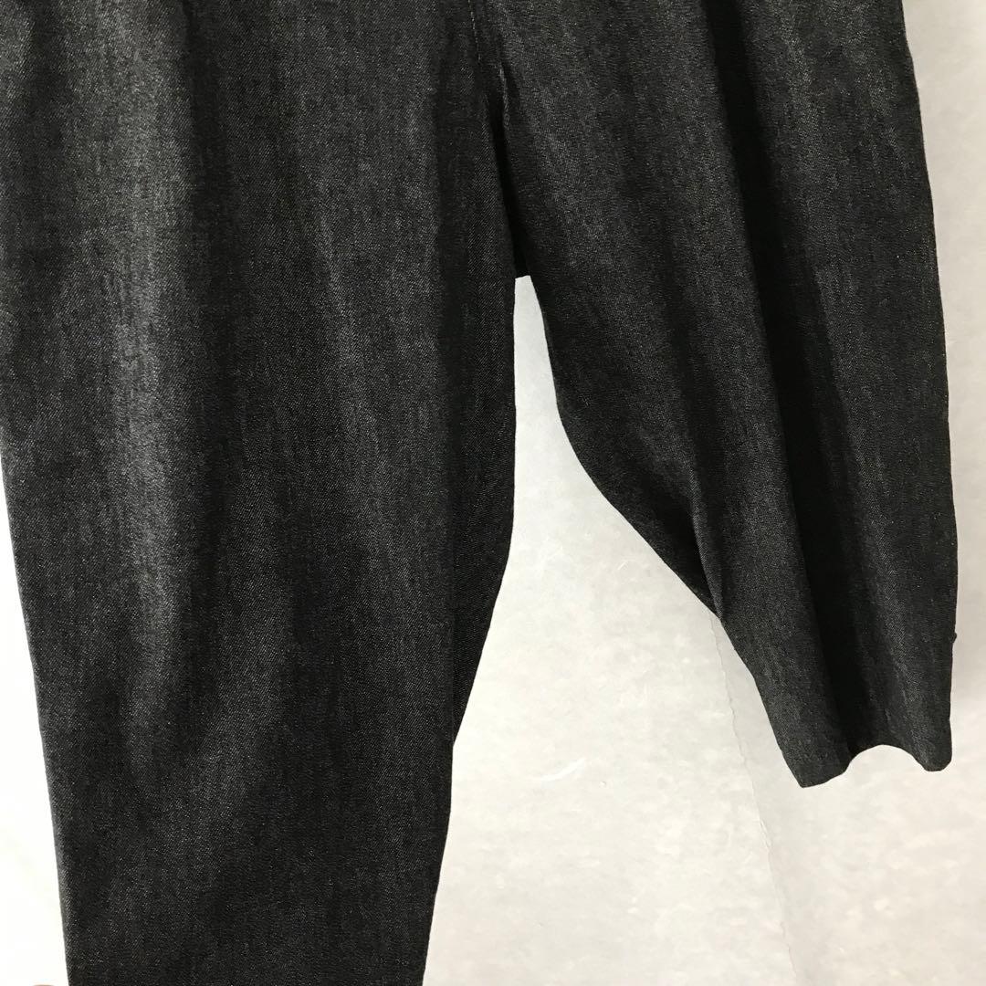 Y`s ヨウジヤマモト デニム サルエルパンツ 美品 ブラックデニム 1