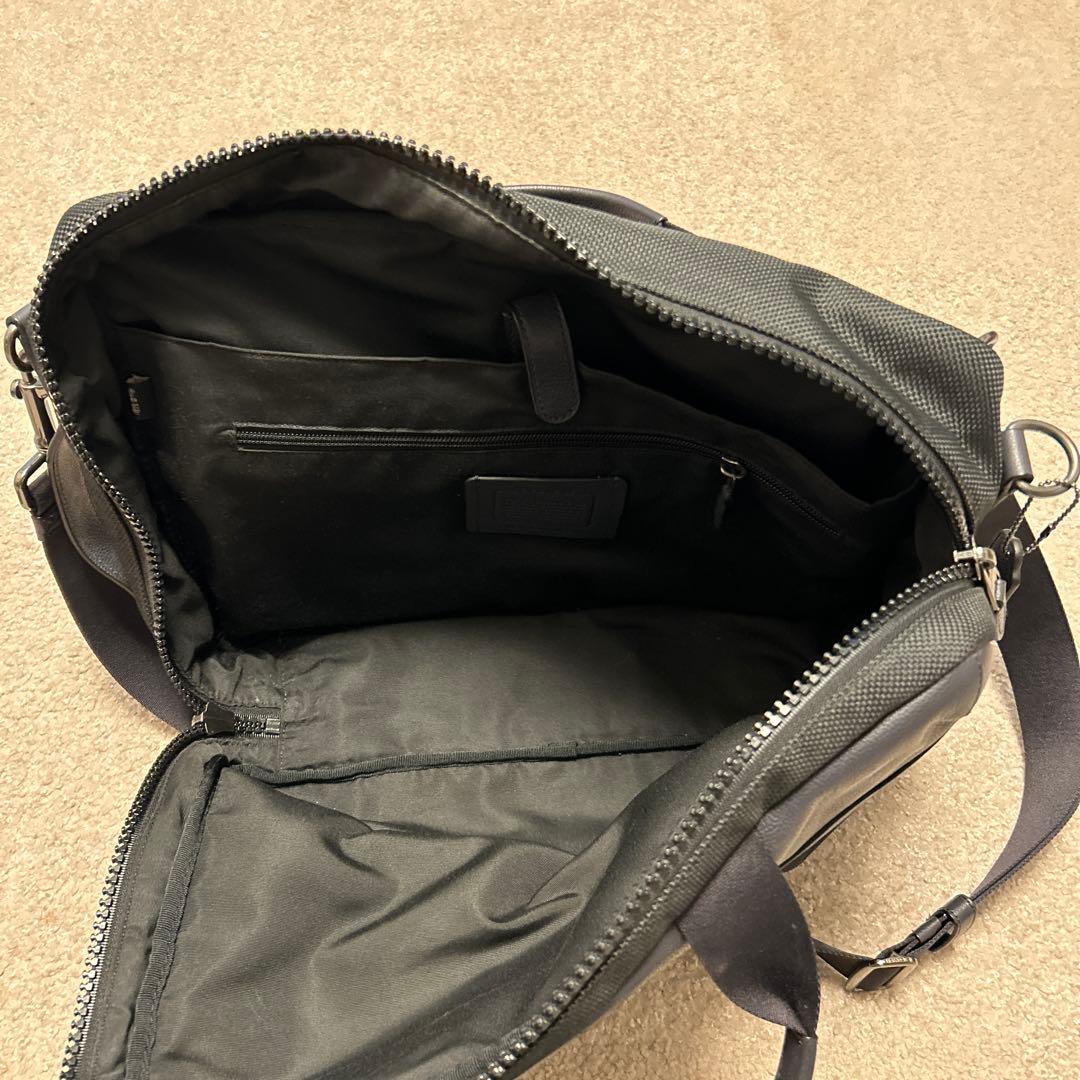 COACH ビジネスバッグ ネイビーグレー