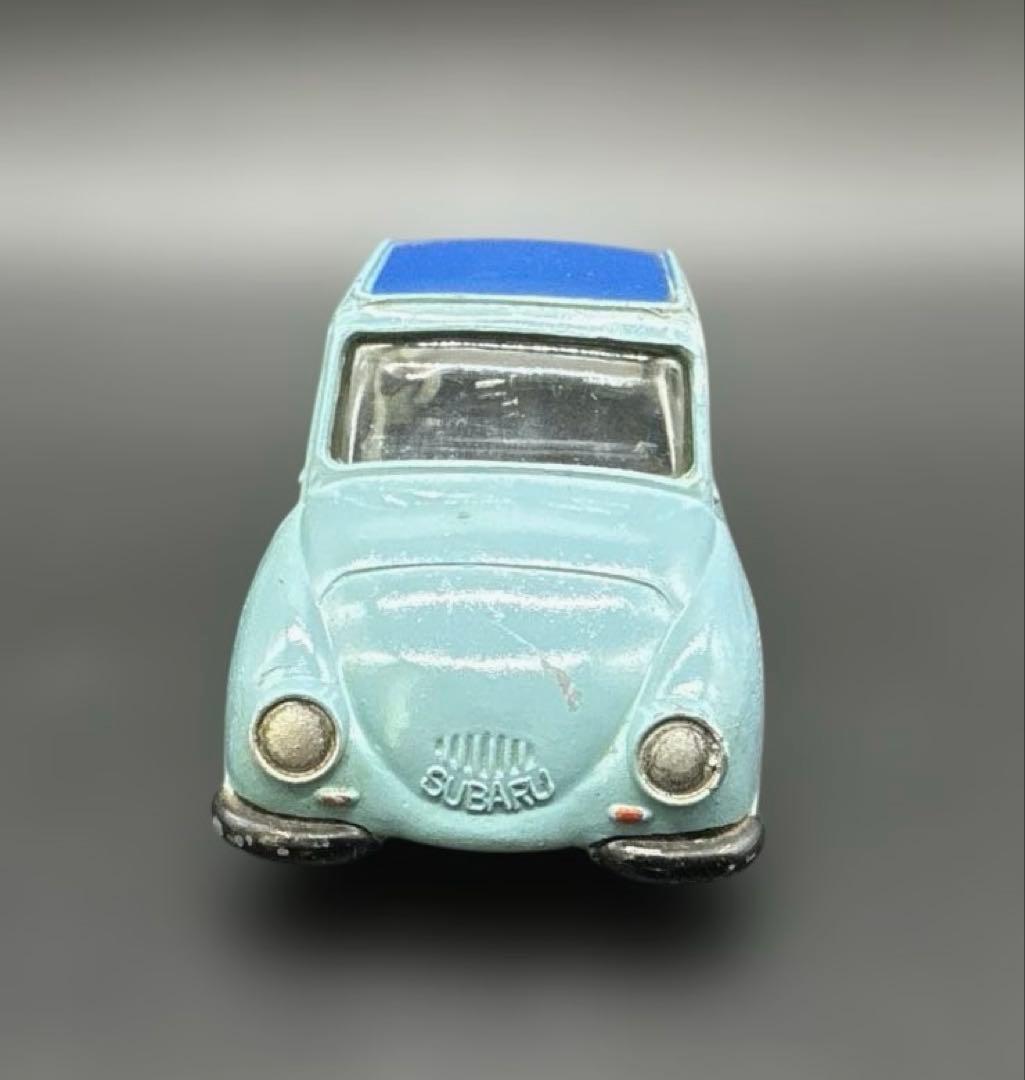 ヴィンテージ★ スバル 360 モデルペット No.3 1/36 水色