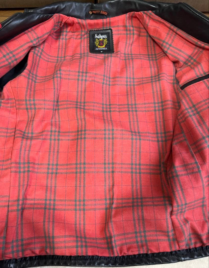 Schott トラッカージャケットシングルライダース カウハイド 3101022