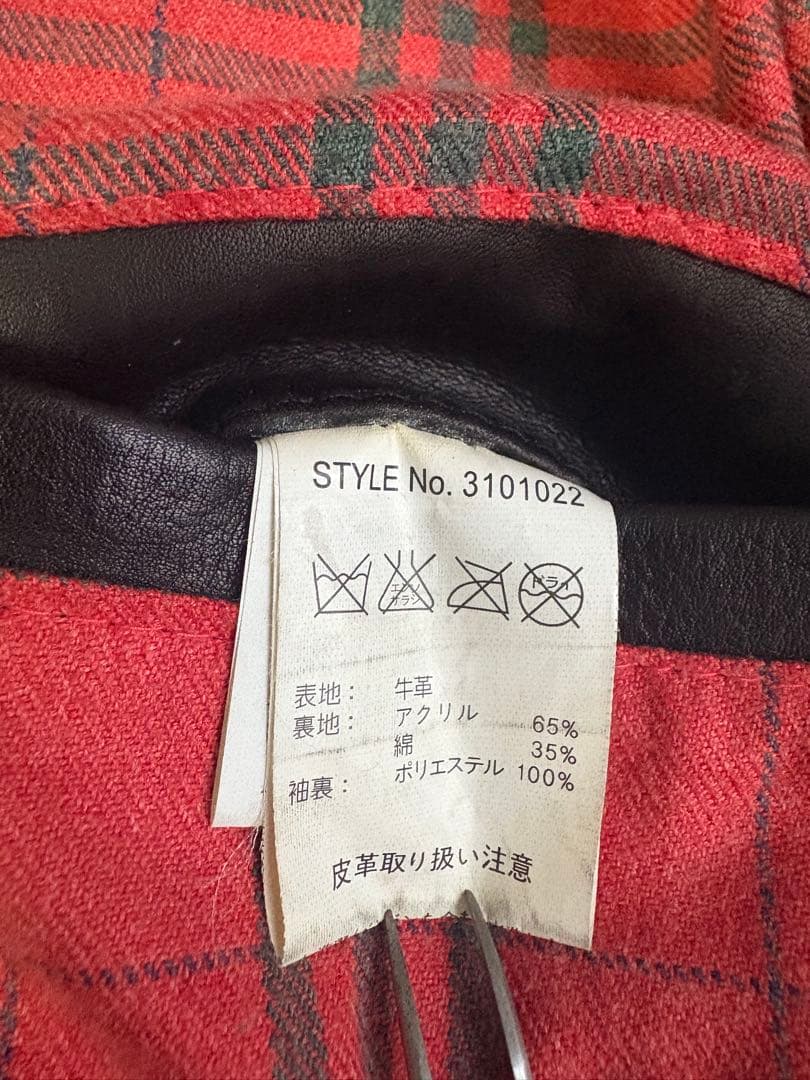 Schott トラッカージャケットシングルライダース カウハイド 3101022