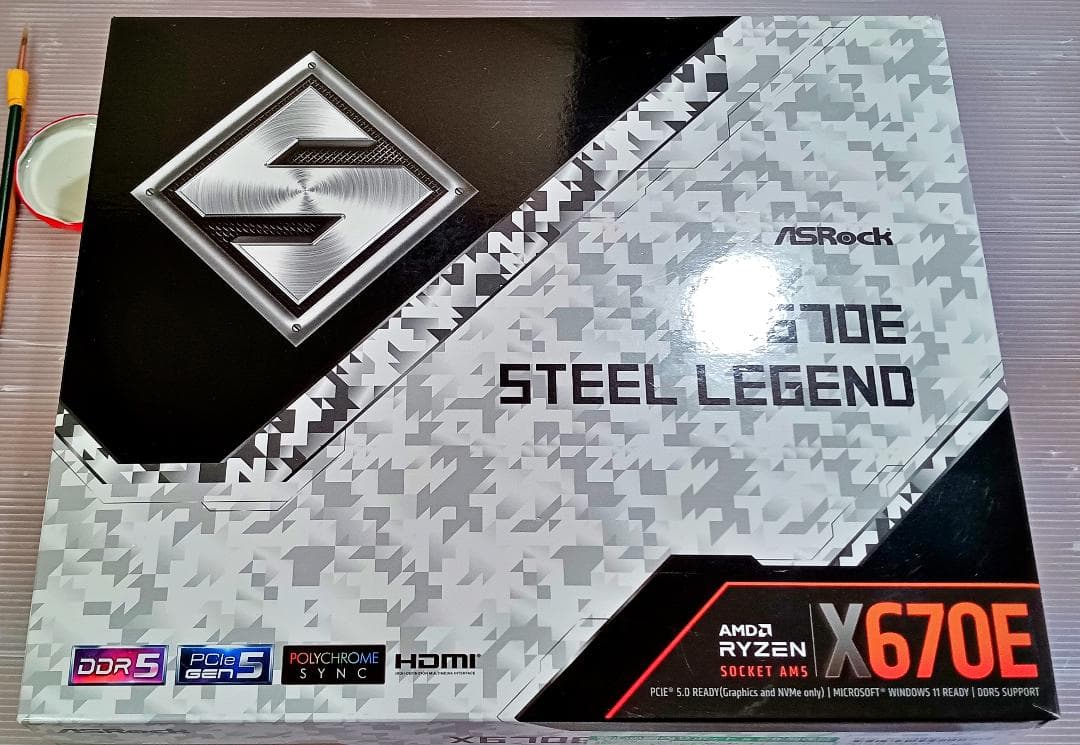 ASRock X670E Steel Legend マザーボード　ジャンク品