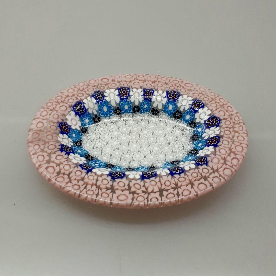 MURANO GLASS ミルフィオリ 皿