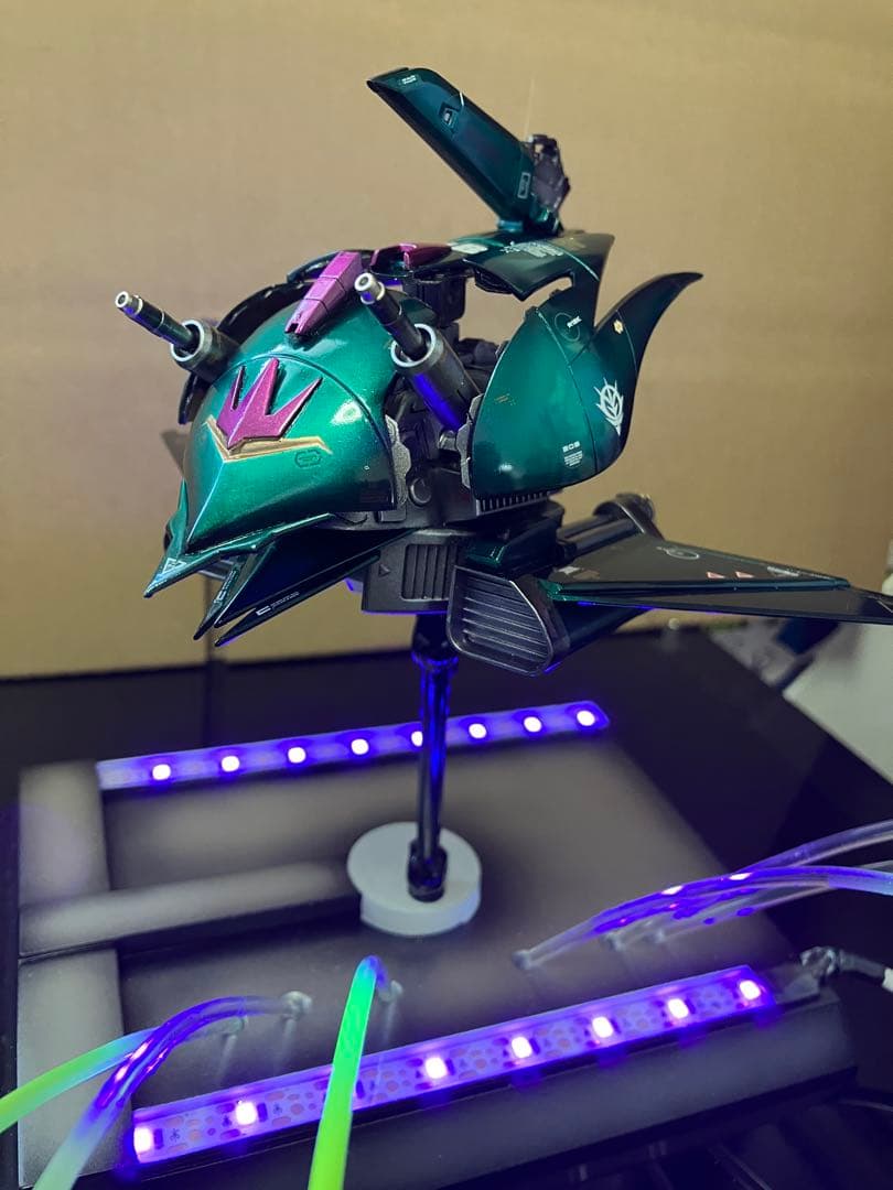 【UV発光キャンディ塗装】1/550 エルメス　改修塗装済完成品