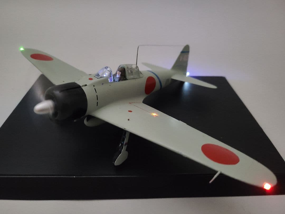 零式艦上戦闘機21型 リアルモーターライズ完成品 タミヤ1/48