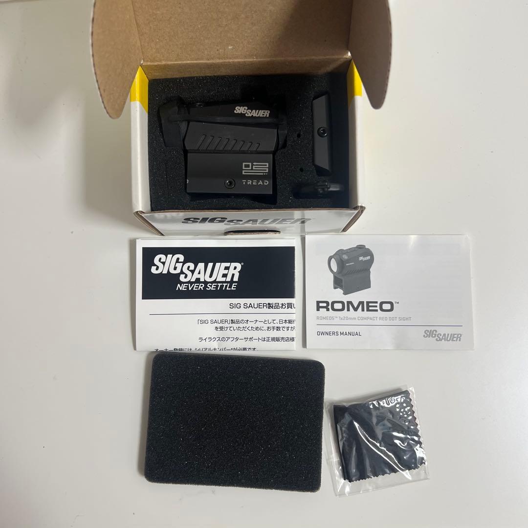 SIG SAUER ROMEO5 TREAD ドットサイトM400 TREAD用