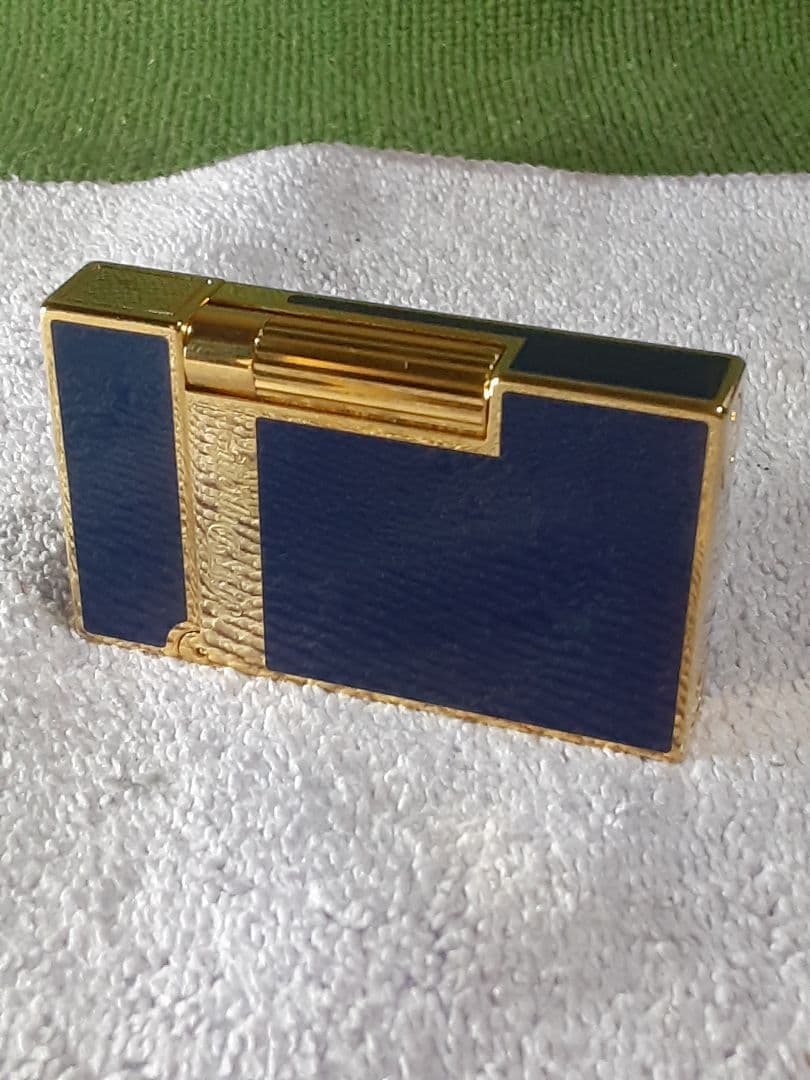 Chapado en Laton ゴールドコンビ　青CA デュポンの音