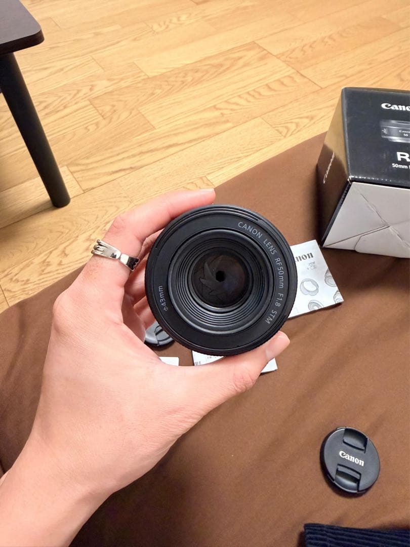 Canon RF 50mm F1.8 STM レンズ
