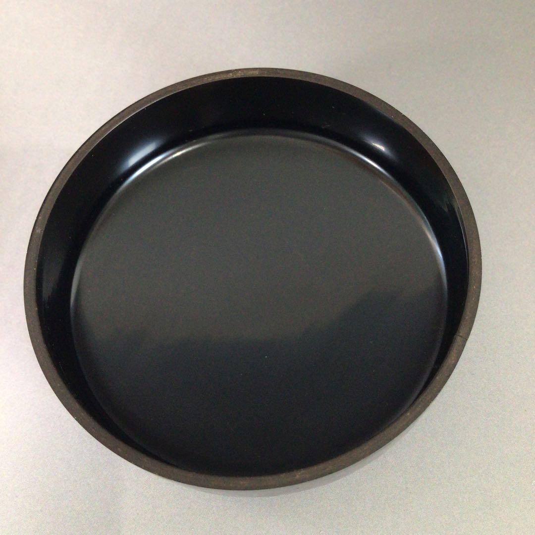 Ｒ８９３　棗　『漆匠　前端春斎作』『夜桜蒔絵』『中棗』　共箱　茶道具