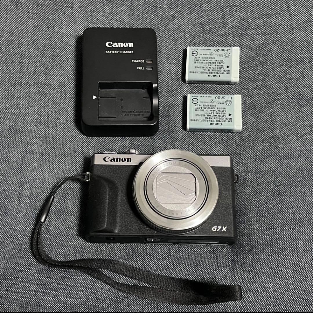 【美品】Canon PowerShot G7X Mark Ⅲ シルバー