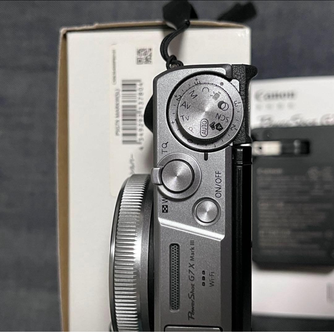 【美品】Canon PowerShot G7X Mark Ⅲ シルバー
