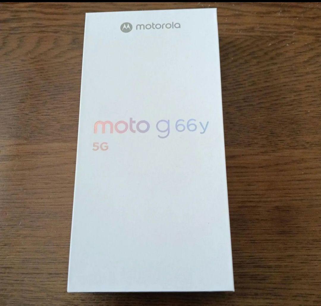 新品　未開封 moto g66y ディルグリーン Motorola 　残積なし