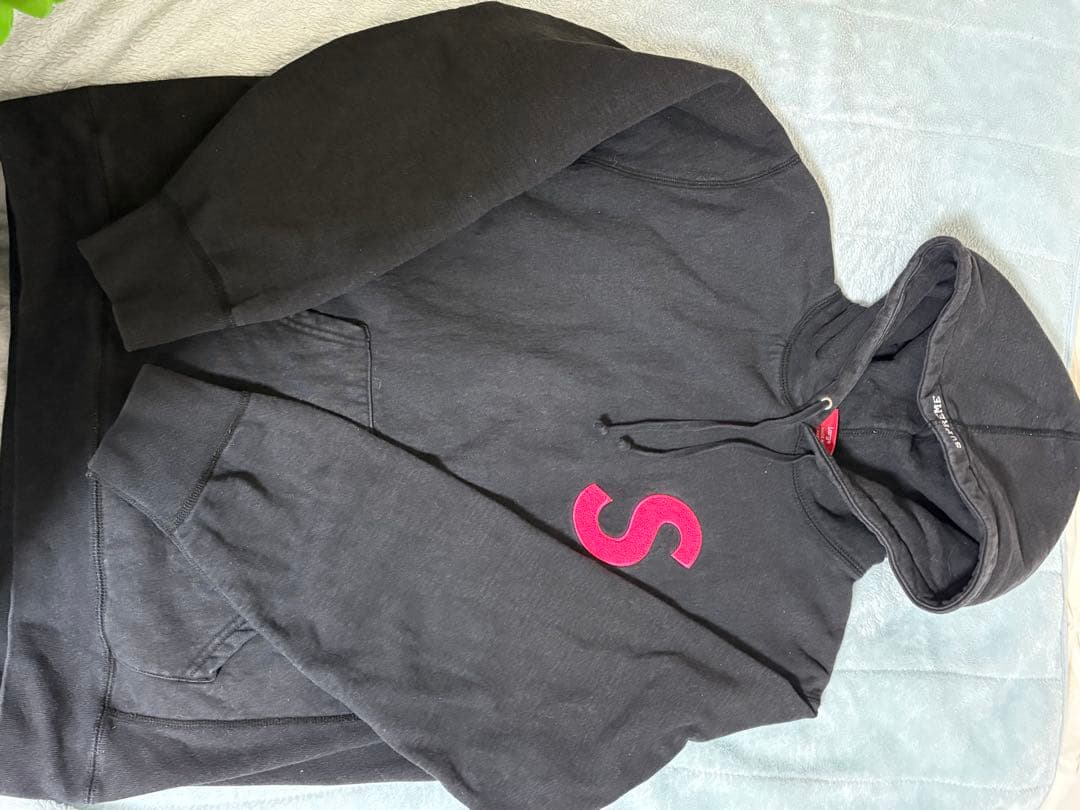 supreme ロゴパーカー L