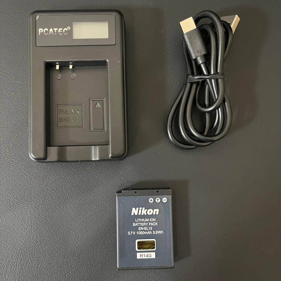 【動作OK/充電器付き】Nikon COOLPIX S6300 デジカメ　ピンク