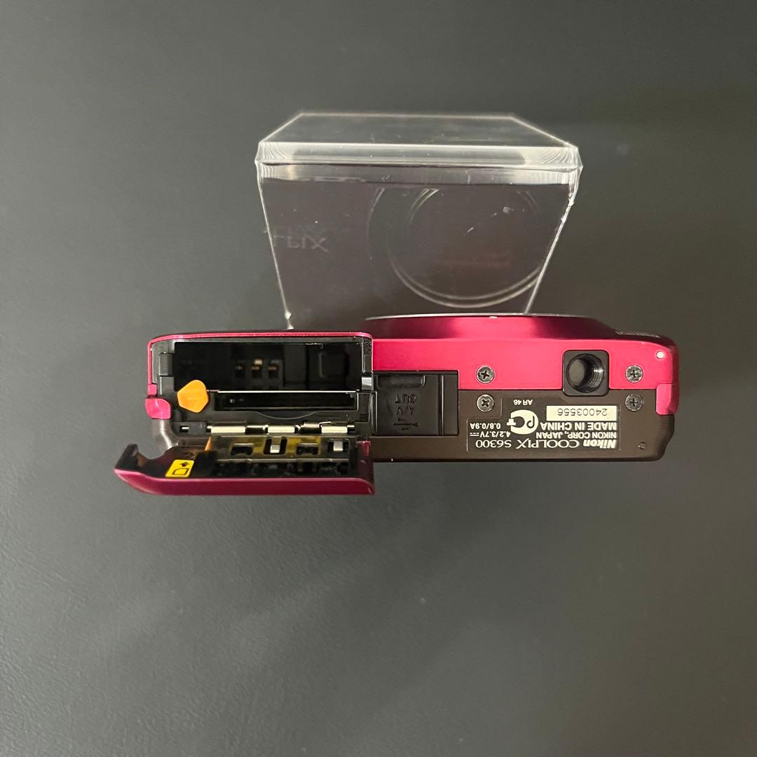 【動作OK/充電器付き】Nikon COOLPIX S6300 デジカメ　ピンク