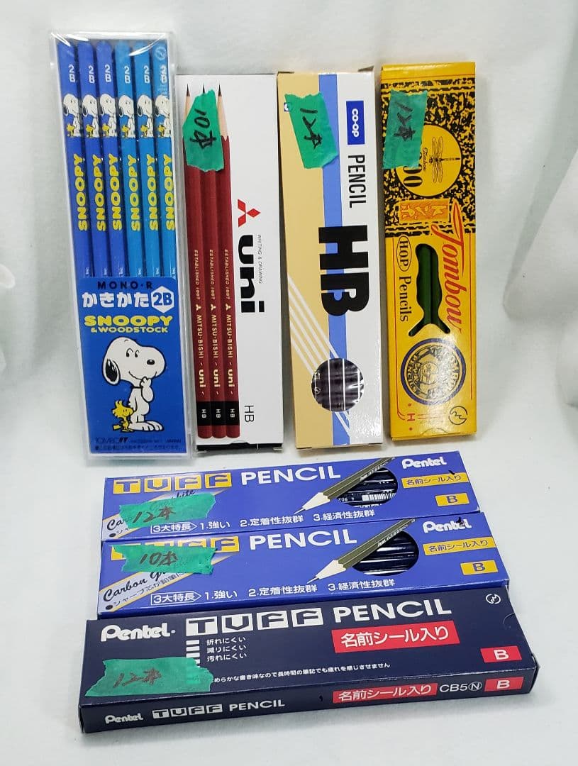 【新品未使用】鉛筆 まとめ TUFF、uni、tombow