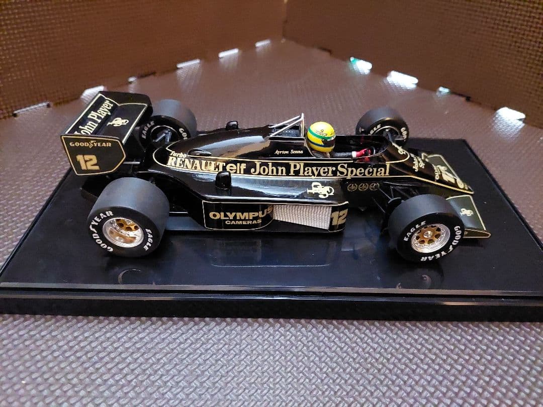 ミニチャンプ 1/18 ＃１２ ロータス 97T 1985 A・セナ JPS仕様