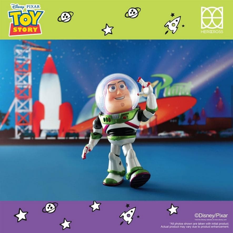 【HEROCROSS】正規品 バズ・ライトイヤー HMF#092 パールホワイト