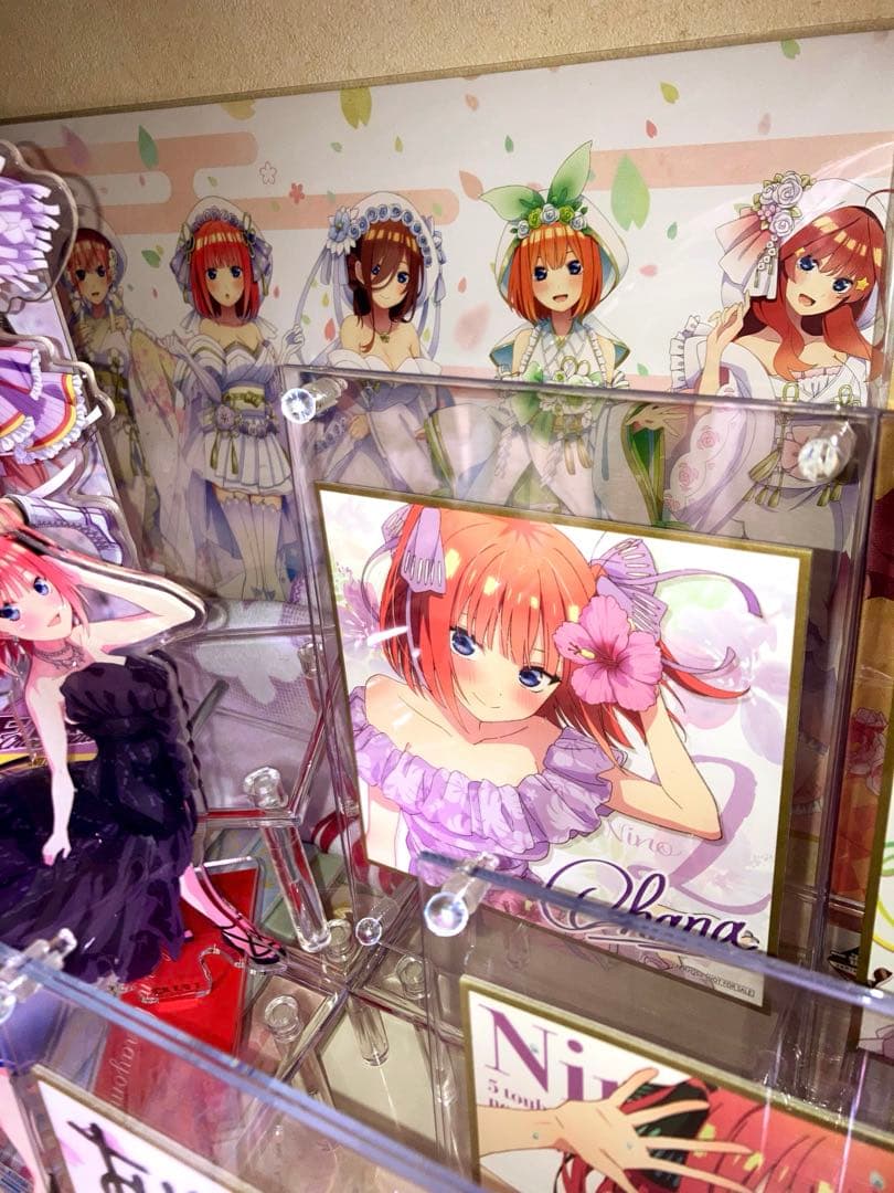 五等分の花嫁　中野二乃　グッズ　引退まとめ売り