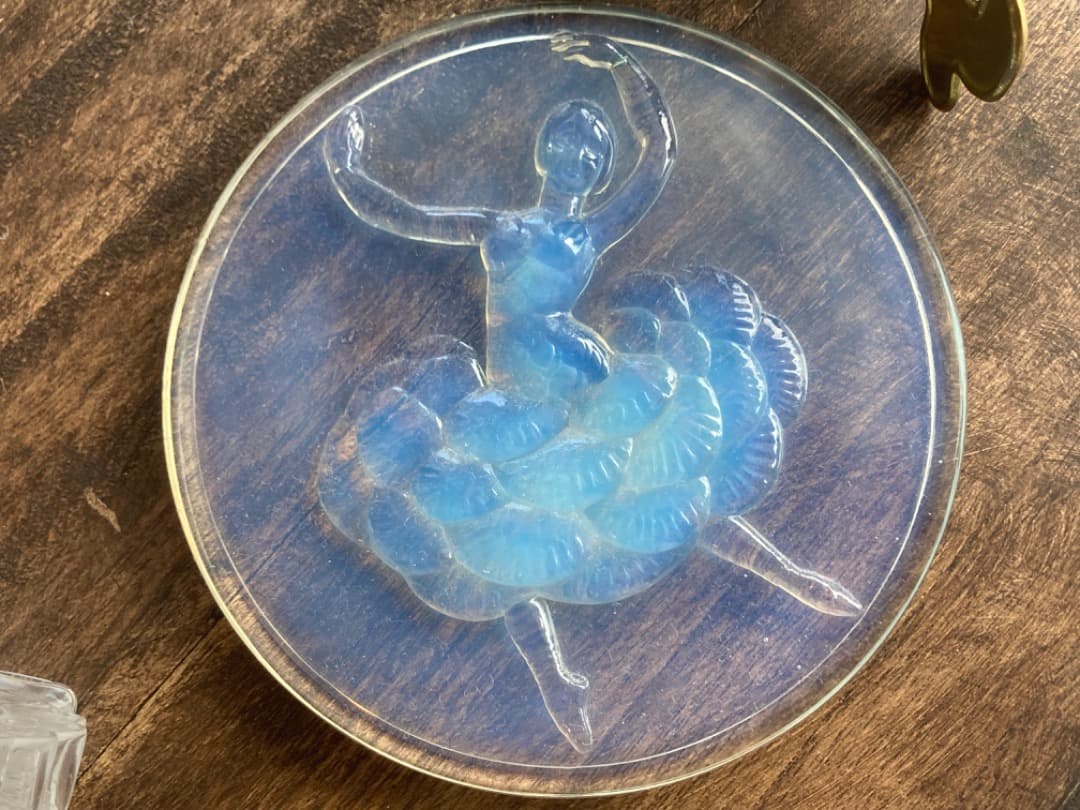 オパールセントガラス　オブジェ