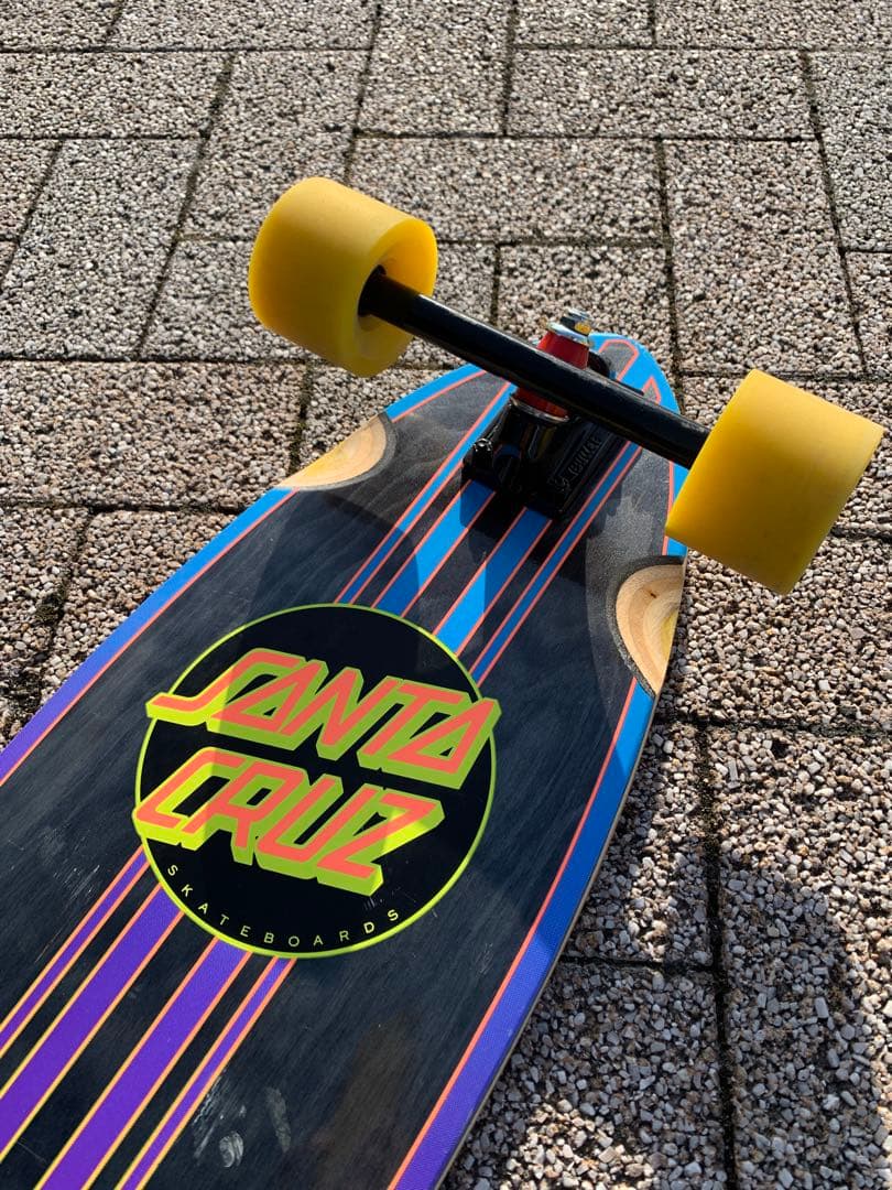 サンタクルーズ　クルーザー　ロングスケートボード