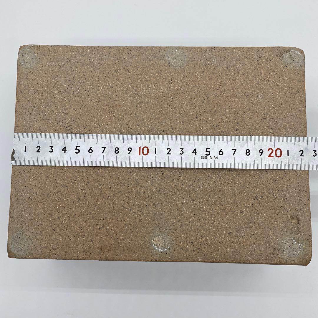 会津本郷焼 宗像窯 にしん鉢 高さ:12.8㎝ ニシン鉢 角鉢 陶器 陶芸 焼物