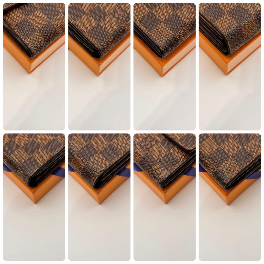 鑑定済み✨ルイヴィトン✨ダミエ✨ポルトフォイユ・サラ 二つ折り 長財布