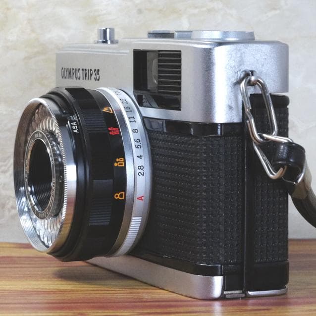 【整備済完動品作例あり】Olympus Trip 35 コンパクトフィルムカメラ