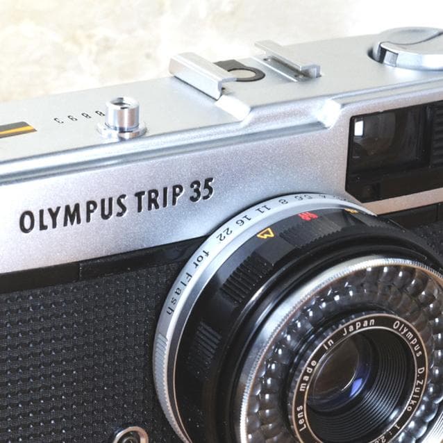 【整備済完動品作例あり】Olympus Trip 35 コンパクトフィルムカメラ