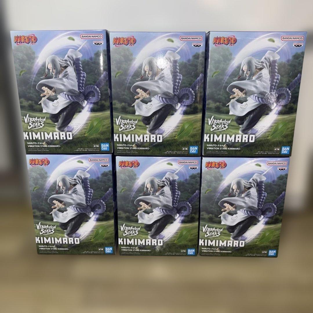 【未開封】【送料無料】【６個】NARUTO-ナルト- 君麻呂 フィギュア